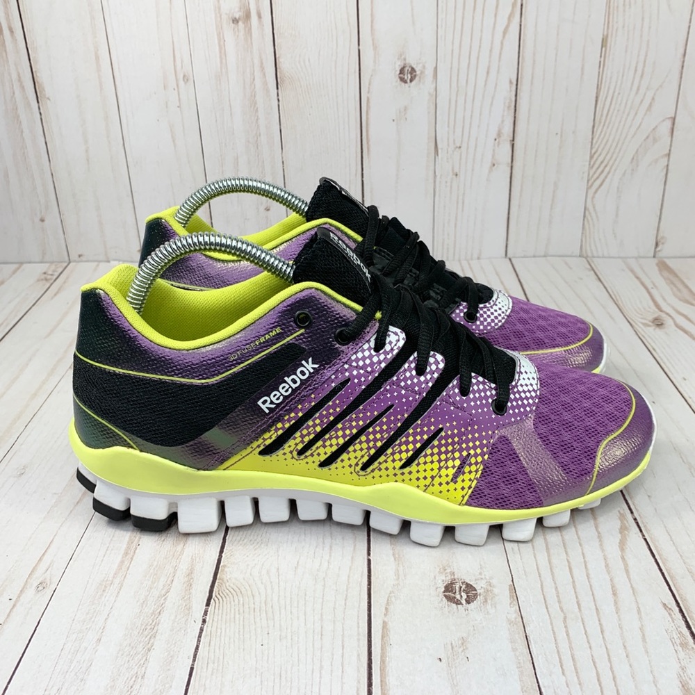 Reebok Women's Realflex 3D Fuse Fit Frame Shoes Size 8.5